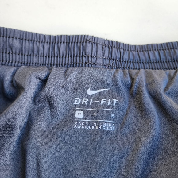 Women's Nike Dri-Fit DD9172 Running Run Shorts Charcoal Black Blue Sz M - Picture 7 of 13